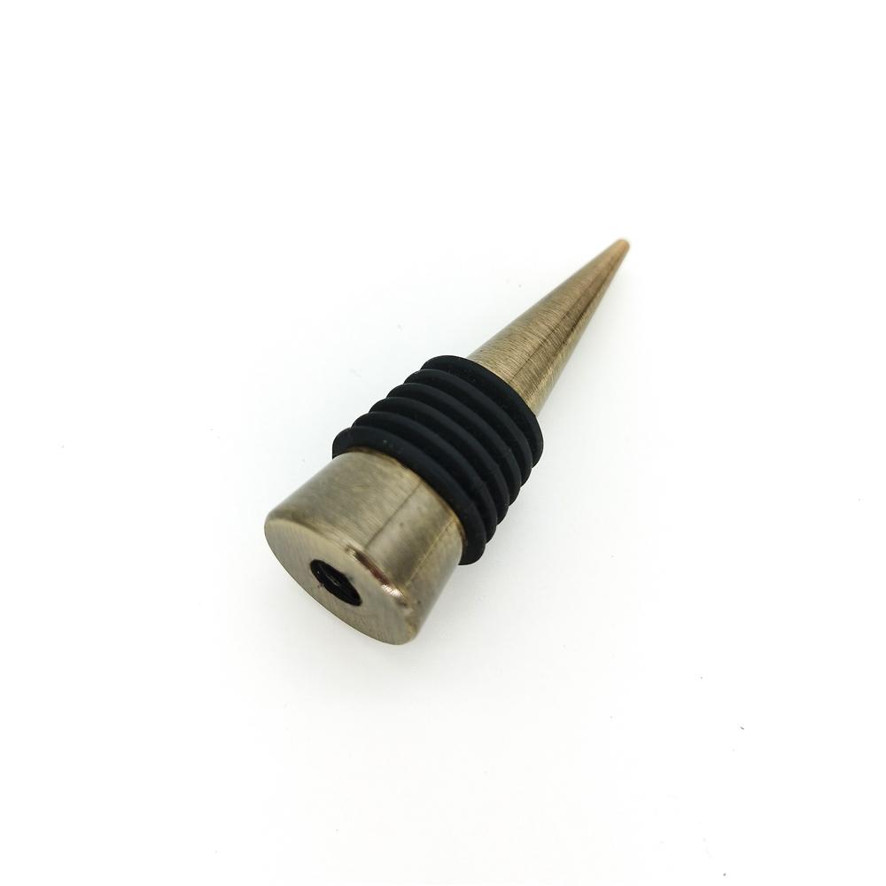 DIY Wine Stopper Parts, Metal, Food Grade, Top Quality, Beverage Bottle Stopper for Wedding Gift, Wholesale