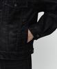 Musinsa Standard Velvet Denim Trucker Jacket [Black]