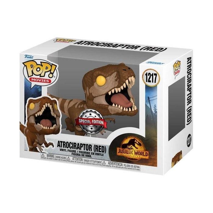 Funko Jurassic World Dominion Pop! Atrociraptor (Red) #1217 Vinyl Figure 3.6 Inches