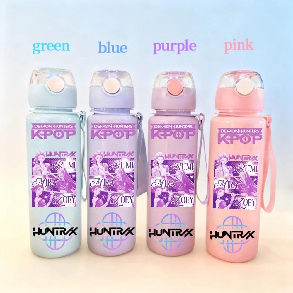 700ML KPOP Devil Hunter Stainless Steel Insulated Mug Anime Cartoon Style Portable Cup Fit designed for Students plus Children