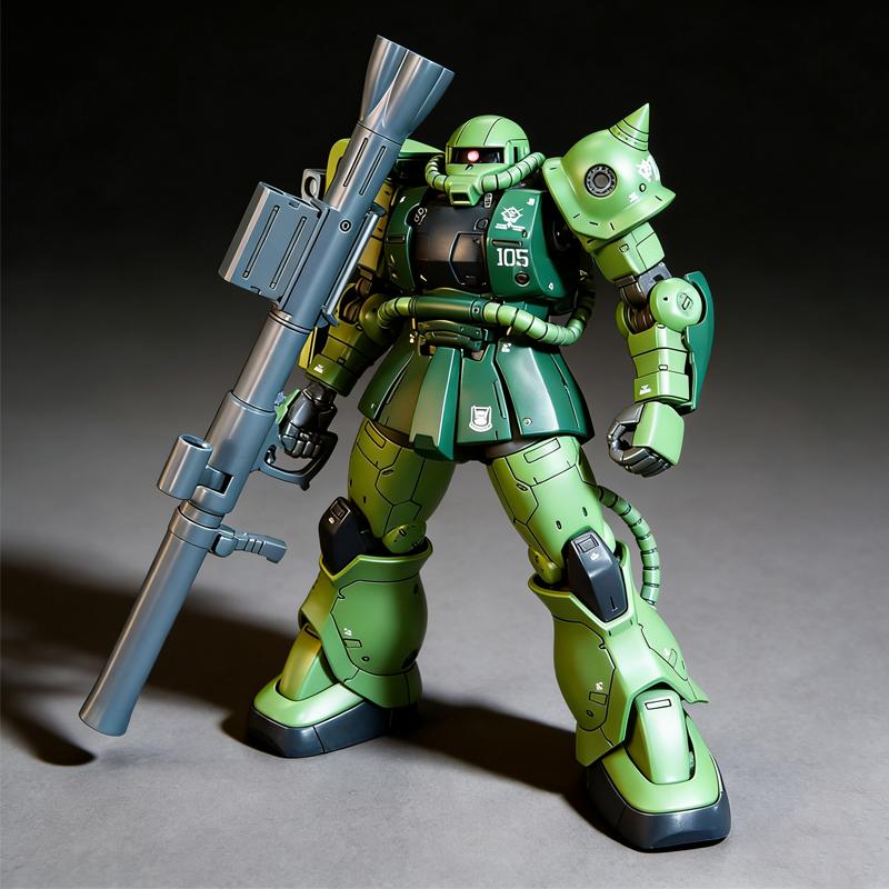 Brand New Spot GTO Zaku Hg 1/144 Mech Assemblage Model Kit Action Figures Robot High Quality Model Collection Gifts Toy