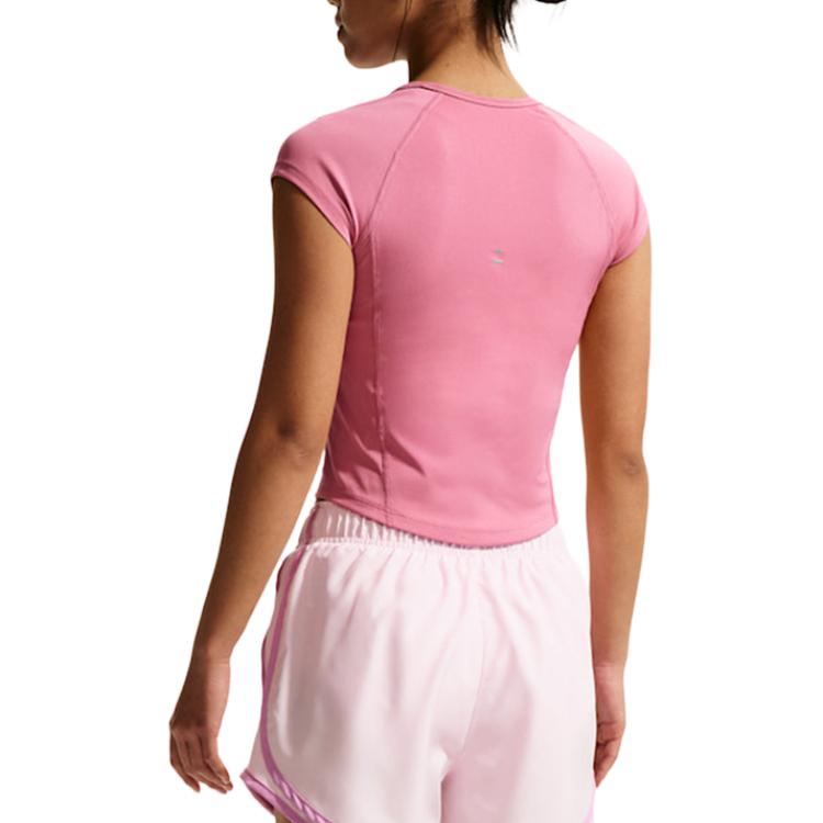 Nike Tempo As W Nk Swoosh Run Round Neck Pullover Comfortable Short Sleeve T-Shirt Women Tops II5520-641