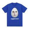 Twilight Eggward Funny Meme T Shirt Edward Cullen Parody Robert Pattinson Humor T-shirts Unisex's Women Cotton Short Sleeve T-shirt