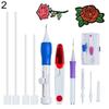 Craft Pen Punch Needle Embroidery Thread Cross Stitch Kit DIY Sewing Accessory