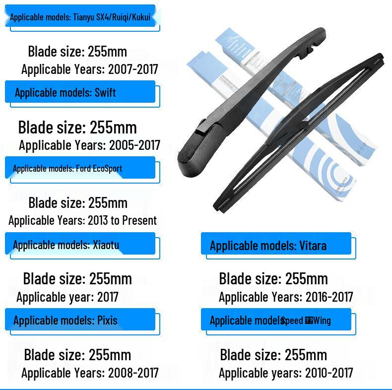 Suzuki Rear Wiper Blade for Alto, Jimny, Swift, Liana, Vitara
