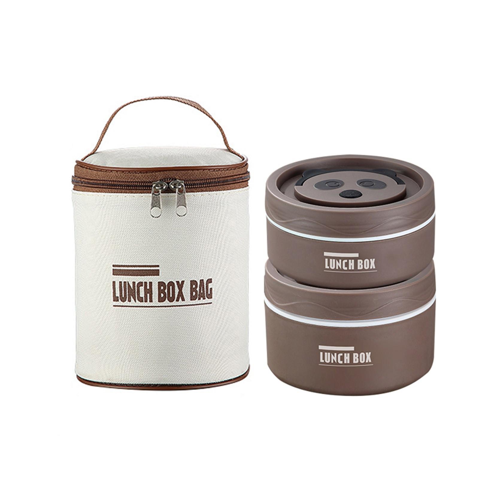 

Портативный изолированный контейнер для обеда, герметичный изолированный контейнер для обеда из нержавеющей стали 304 One Size