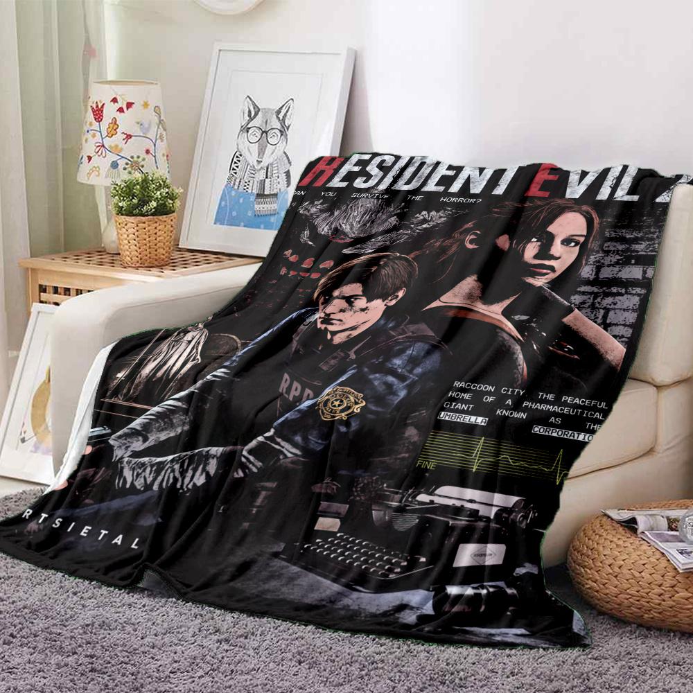 Resident Evil Blanket, High quality Comfortable for All Seasons, Home Decor, Warmth and Comfort