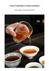 Exquisite Tea Set: Premium Tea Cups Ideal for Tasting & Gift-Giving To Elders, Clients, Friends & Housewarmings