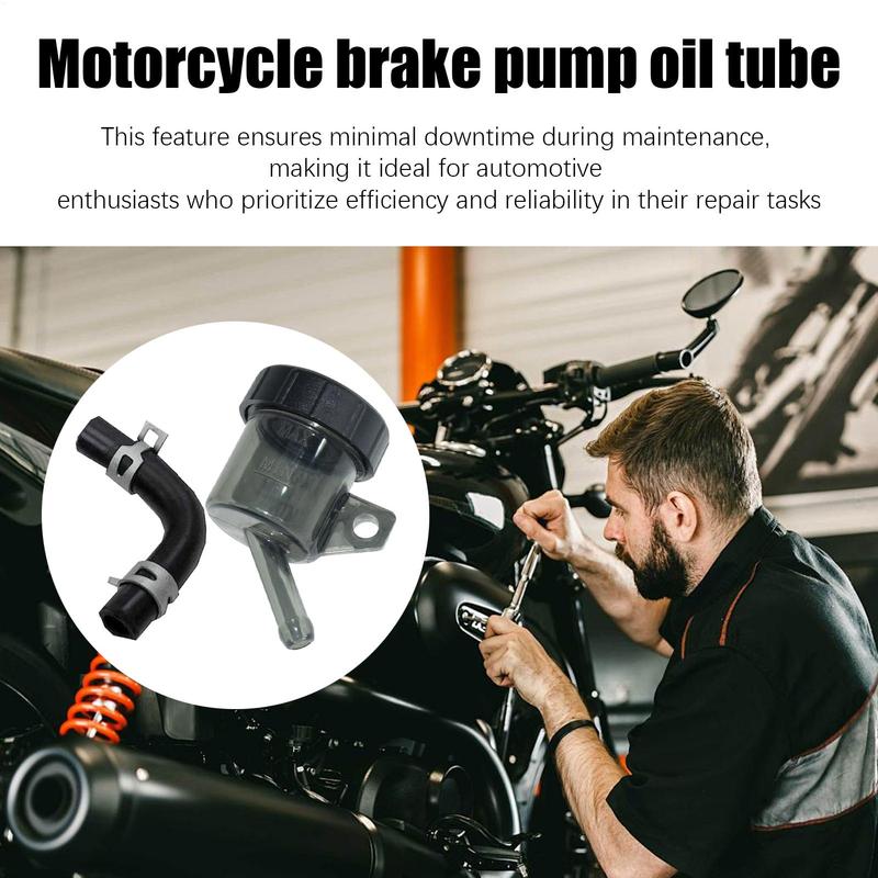 Brake Reservoir Oil Cup Replacement Kit Rear Brake Fluid Reservoir Tank Oil Cup For Motor Dirt Bike ATV Replace Modification