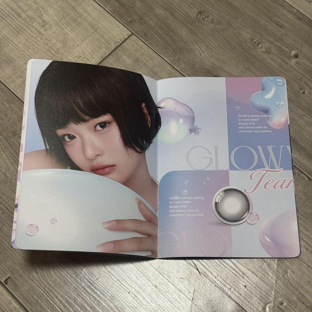 [USED] Newjeans Korea OLENS Brochure Hani
