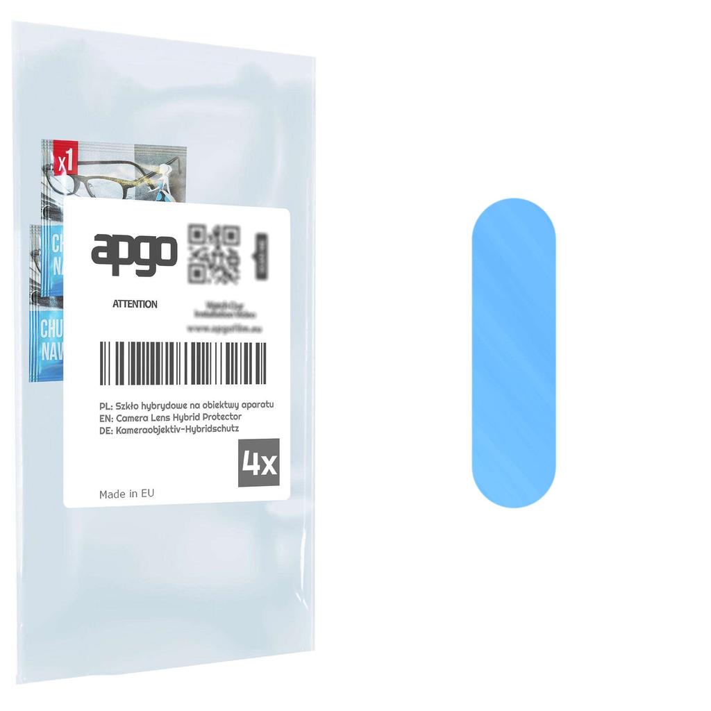 apgo 4x Lens Protector Camera Protective Hybrid Glass for Blackview A80 Plus, Camera Protection, 9H Camera Lens Camera Lens Protector