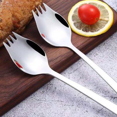 Cucchiaio Coreano in Acciaio Inossidabile Ispessito Creativo Manico Lungo Hotel Cucchiaio da Pentola Mestolo da Zuppa Strumenti Essenziali per la Cucina di Casa