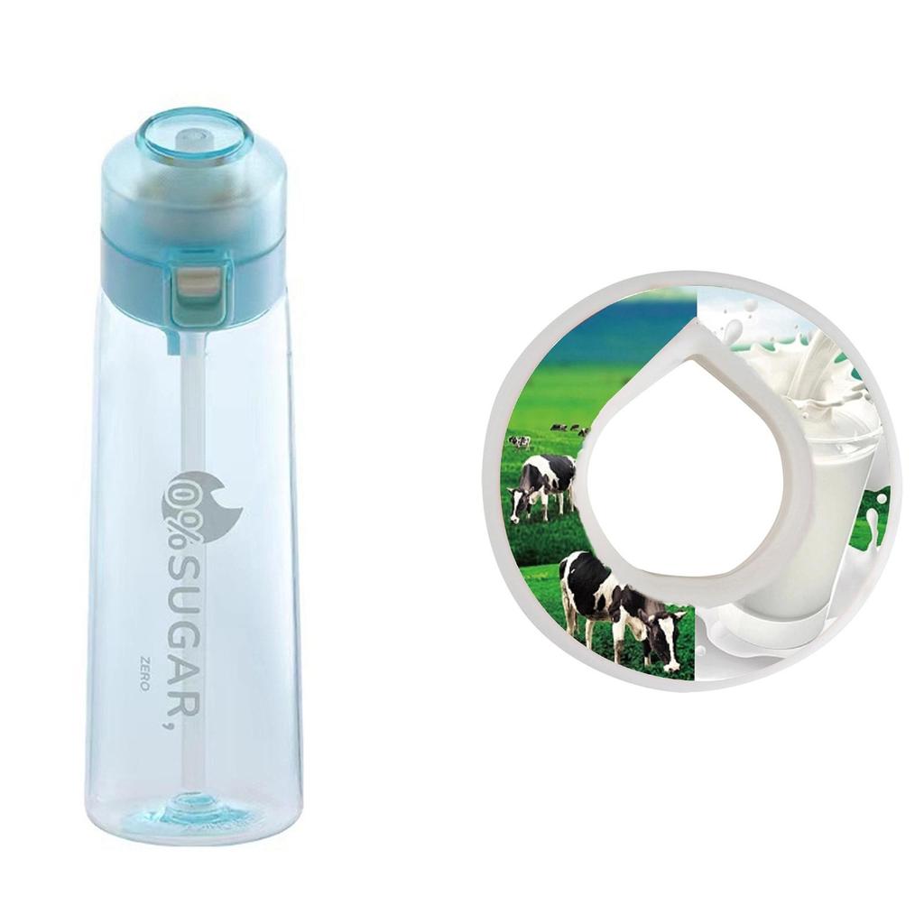 Confezione di borracce con cialde aromatizzate, set di borracce sportive da 650 ml