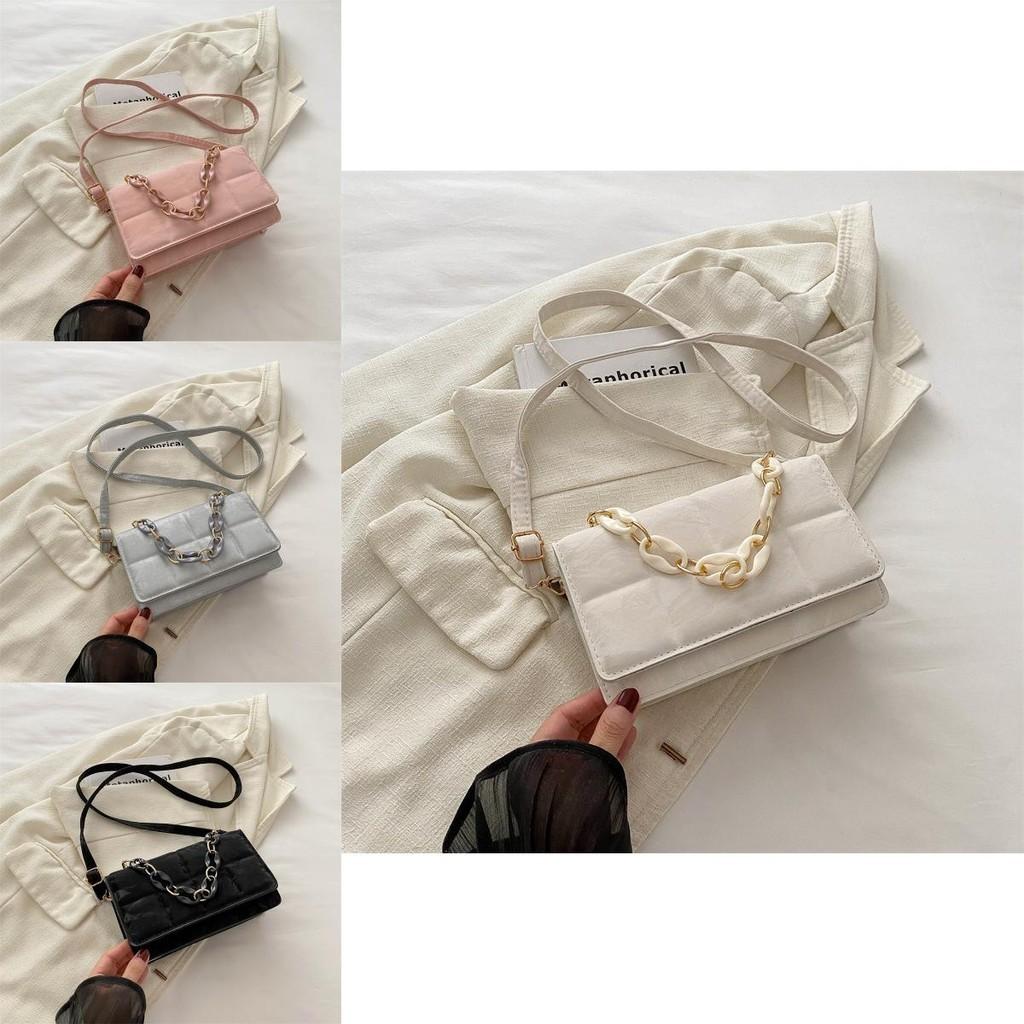 Stylish Pu Leather Crossbody Bag Chic Minimalist Shoulder Bag For Trendy Streetwear