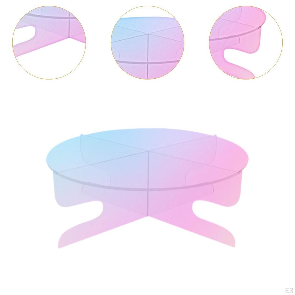 Acrylic Cake Stand Dessert Candy Display Fruit Holder Storage Cupcake