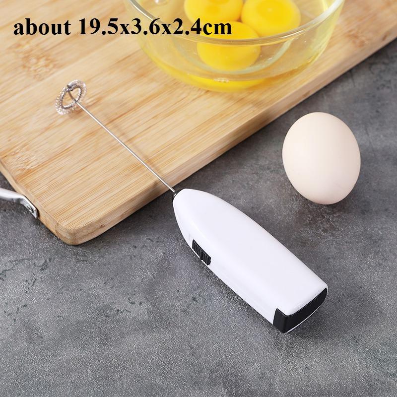 Mini Milk Frother Handheld Foam Maker for Lattes Whisk Coffee Cappuccino Matcha Hot Chocolate Egg Beater Drink Mixer