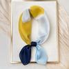 Foulard Quadrato in Seta a Pois di Lusso Fasce per Capelli Hijab da Donna Foulard da Collo Sciarpa di Raso Femminile Fascia per Capelli Wraps alla Moda Bandana