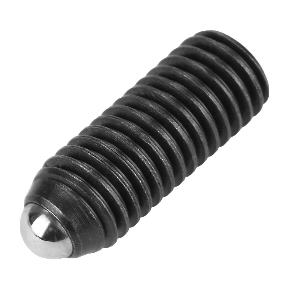 10pcs M10 Screw Thread Hex Socket Carbon Steel Ball Spring Plungers Set (M10*30)