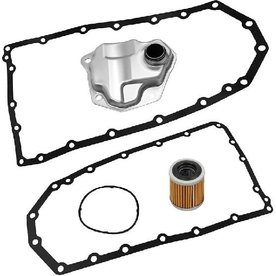 31728-1XF0A Transmission Filter Oil Pan Gasket Kit Fits For 2007-2013 Ni-Ssan Altima 2.5L L4, 2011-2016 Juke 1.6L L4 Turbocharged, 2015-2016 Rouge