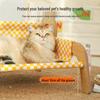 Elevated Cat Hammock: Year-Round, Removable & Washable Cat Bed