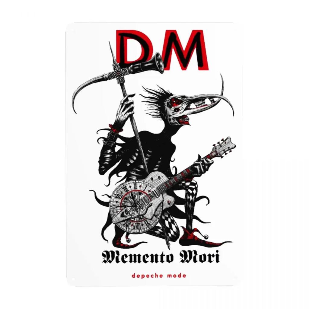 Electronic Rock Depeche Cool Mode Metal Tin Sign Custom Vintage Plaque for Gate Garden Yard Man Cave Bar Wall Art Decor