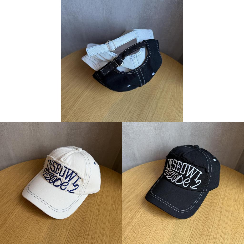 Trendy Letter Embroidery Baseball Hat With Breathable Fabric For Spring And Autumn