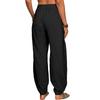 GMXIA Women's Casual Pants Loose Pure Cotton Casual Pants Home Harun Long Pants