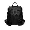 Trendy Nylon Woven Women's Backpack 2024 New Casual Outdoor Ladies Travel Bag Lightweight High Capacity Travel Shopping Shoulders Bag Girl Friend Gift