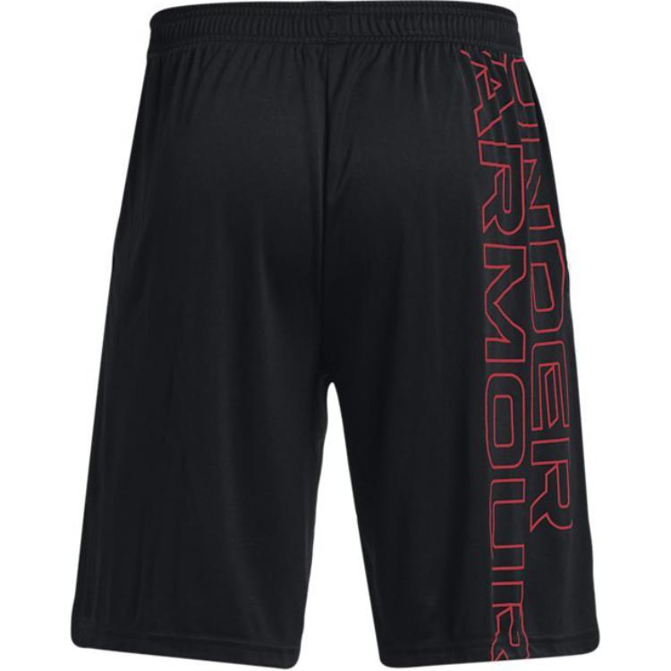 Under Armour Elastic Waist Training Shorts Men Bottoms Black 1376943-001