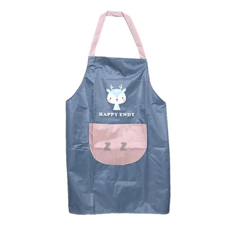 IS Flower Deer Waterproof Apron Small W9C6506