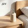 Resin Soap Dispenser Refillable Dispenser, Liquid Hand Shampoo Container, Pump Bottle Empty Lotion for Bathroom Kitchen Countertop