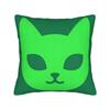 Green Alien Cat Meme Pillow Cover  Retro Trendy Pillow Case For Sofa Car Home Decor Comfy Pillowcases Gift