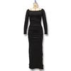 Grenzüberschreitendes One-Shoulder Mini-Abendkleid - Europäischer & Amerikanischer Stil