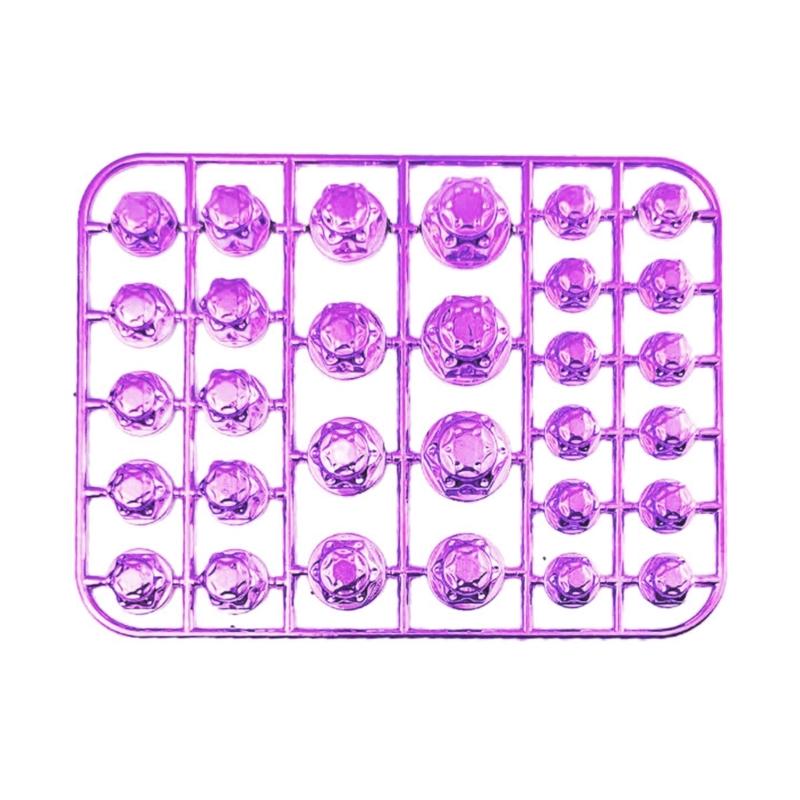 30Pcs Motorcycle Modification Head Cover Screw Decorative Parts for Most Model