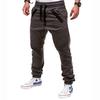 Spring Autumn Fashion Men's Drawstring Adjustable Pocket Pants Casual Men's Pants Jogging Slim Fit Striped Clothing