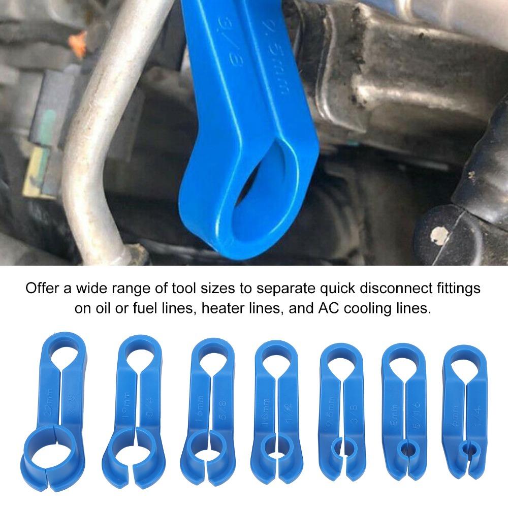 7PCS ABS AC Fuel Line Disconnect Tool Transmission Line Disconnect Tool  Oil Line Disconnection