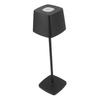 Rechargeable Table Lamp Black Eye Protection 5200mAh 8?12 Hours Aluminum Bar Desk Lamp for Bedroom