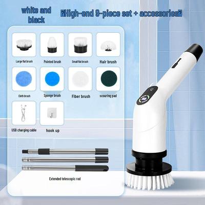 Zhishi Wireless Electric Waterproof Cleaning Brush