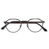 PrePiar Women's Reading Glasses, Black/Red, Bicolor, Blue Light Blocking, 3-Month Warranty, Case Included, +1.0