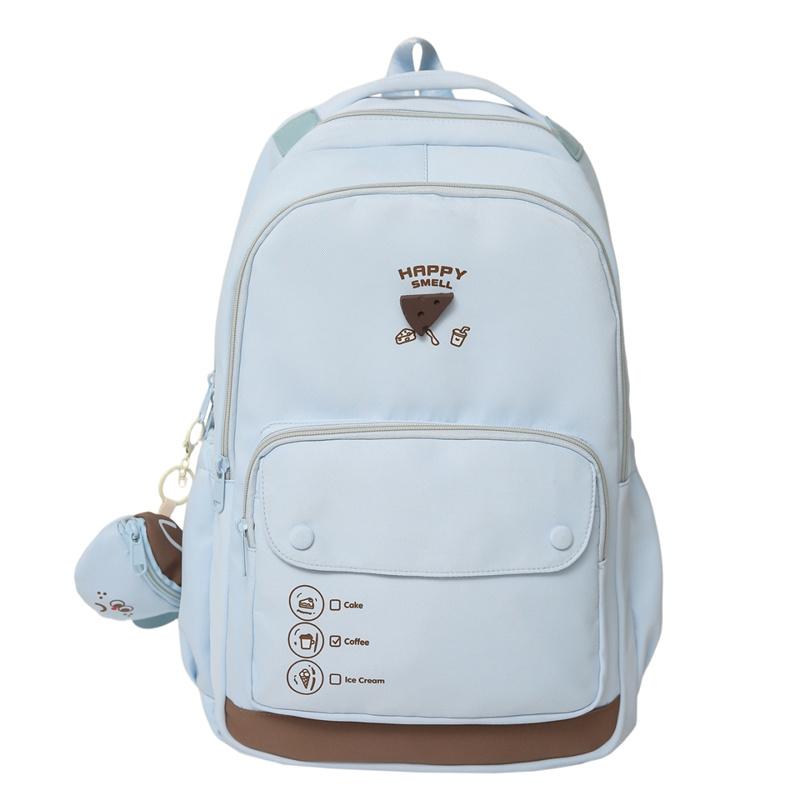 

College Style Backpack Women s Travel Backpack Large Capacity Colored Schoolbag For Middle School Students