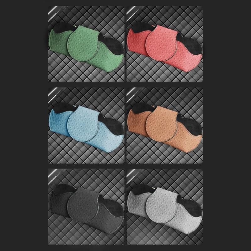 Sunglasses Holder for Car Sun Visors, Universal Auto Eyeglasses Organizers Box, Vehicle Visors Accessories Glasses Case