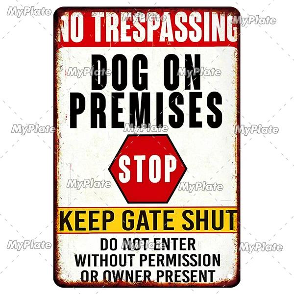 [MyPlate] Zombie Zone Tin Sign 8x12Inch Metal Sign Retro Plaque Home Decor Metal Vintage Man Cave Bar Pub Club Wall Decoration