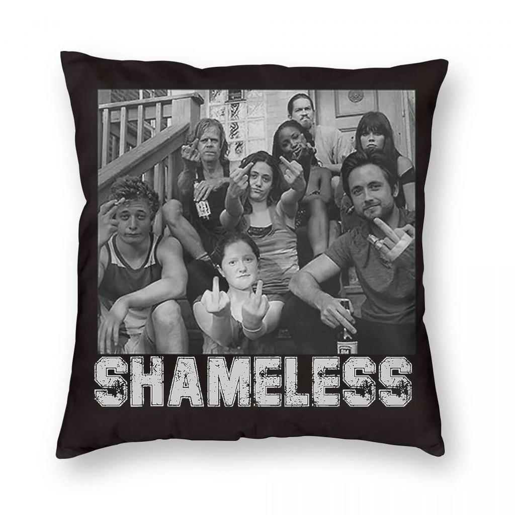Shameless Tv Square Pillowcase Polyester Linen Velvet Creative Zip Decorative Throw Pillow Case Bed Cushion Cover