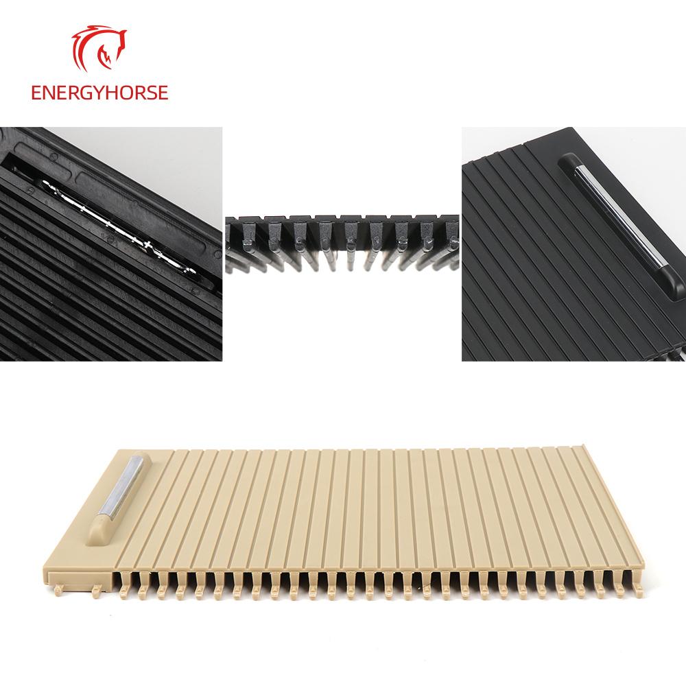 For Honda RE1 RE2 RE4 Car Console Armrest Storage Box Sliding Shutters Cup Holder Roller Blind Cover For Honda CRV