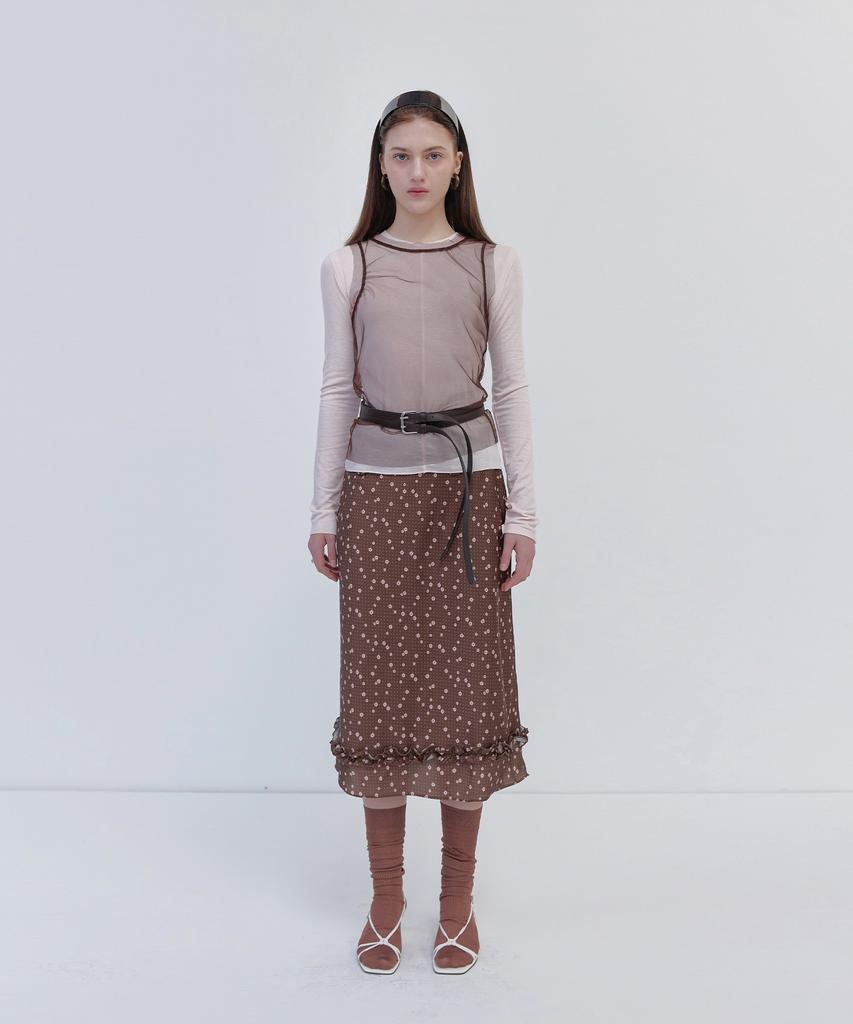 Seuleubi Petal Dots Skirt_3 Color