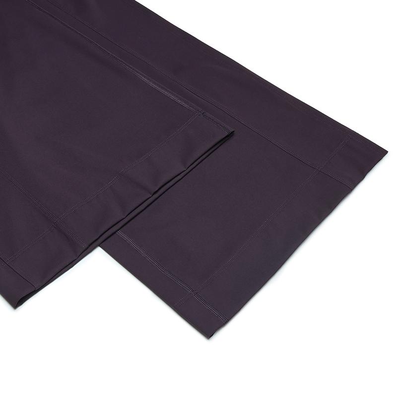 Fila Original Comfortable Straight Leg Wide Leg Casual Pants Women Bottoms Purple F51W529602F-DP