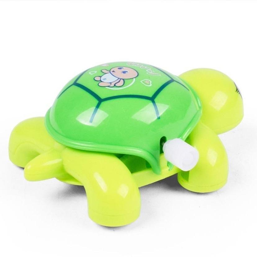 Cartoon Animal Clockwork Tortoise Baby Turtles Toys Infant Crawling Wind UpToy Educational Kids Cla