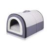 Winter Cozy Semi-Enclosed Washable Dual-Use Pet Nest for Cats & Small Dogs