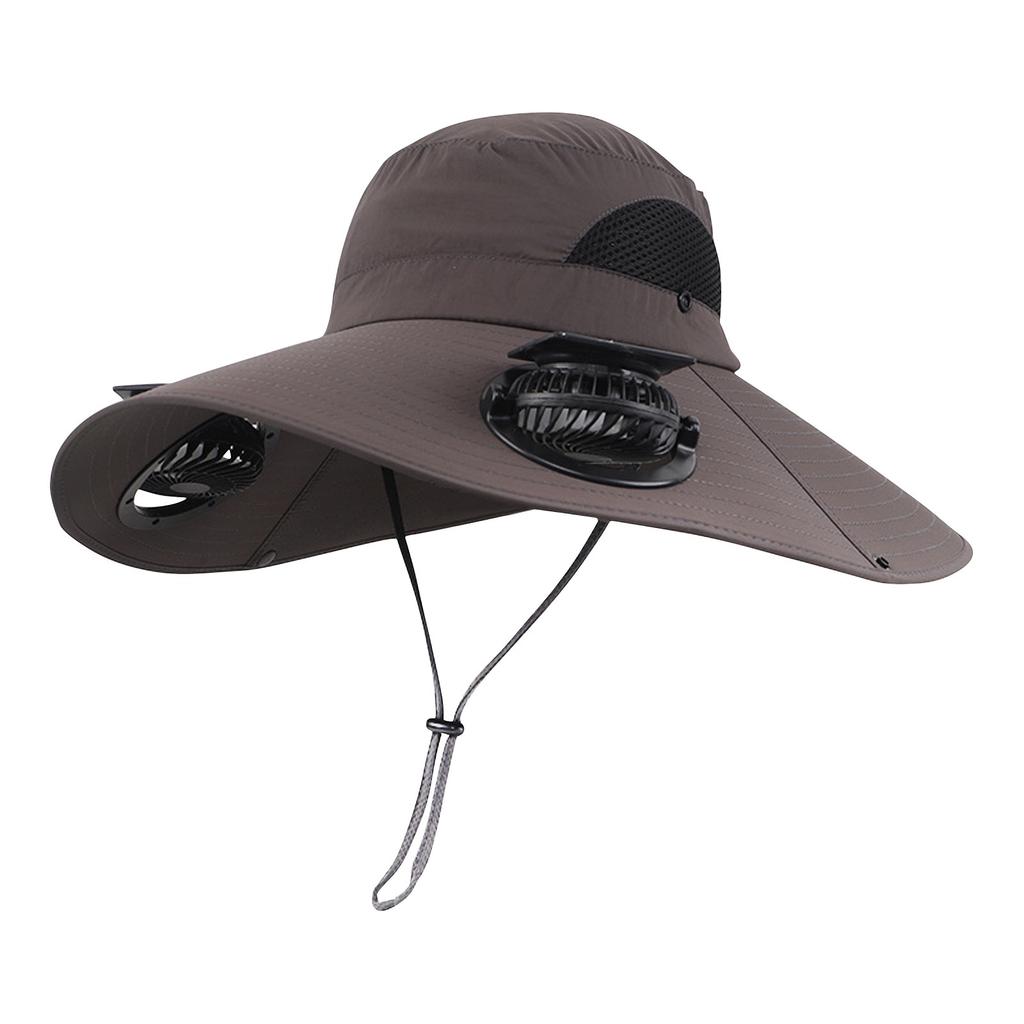 Solar Powered Fan Hat, Summer Hat, Fishing Hat, Sun Protections, Sun Shading,  Conditioning, Fisherman, Mountain Climbing, UV Protections