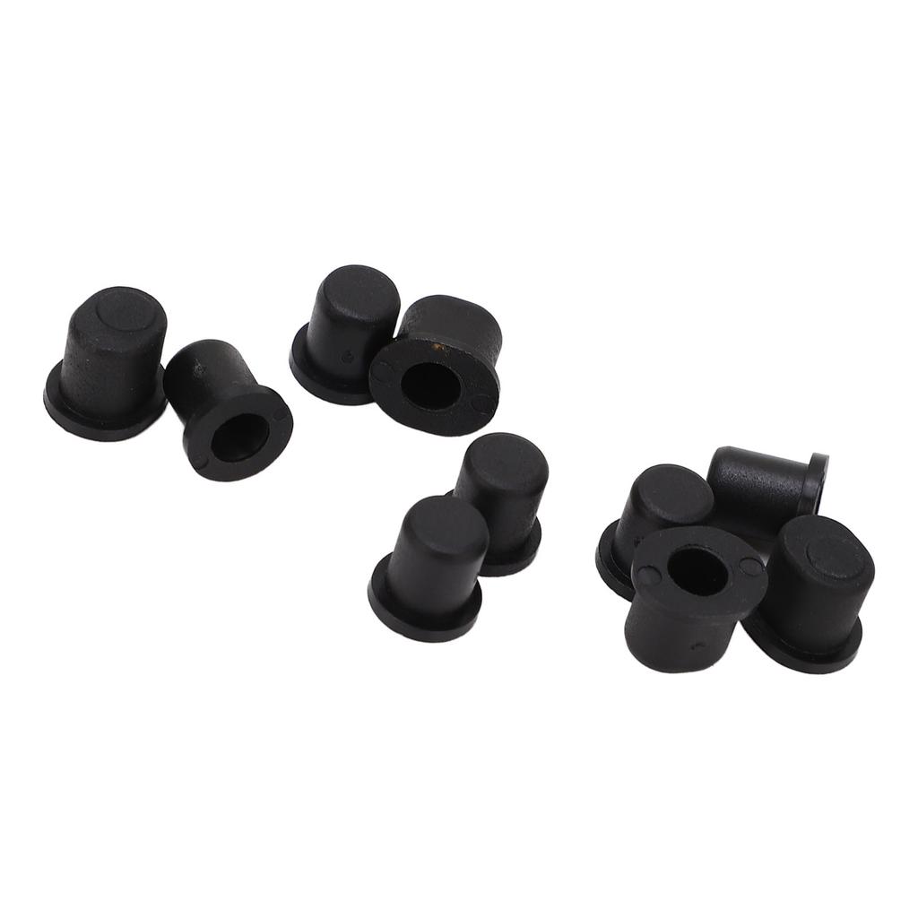 10PCS RC Bushing Adjuster Plastic Black Wear Resistant Lightweight RC Bush Adjuster for ZD Racing 1/7 MX 07